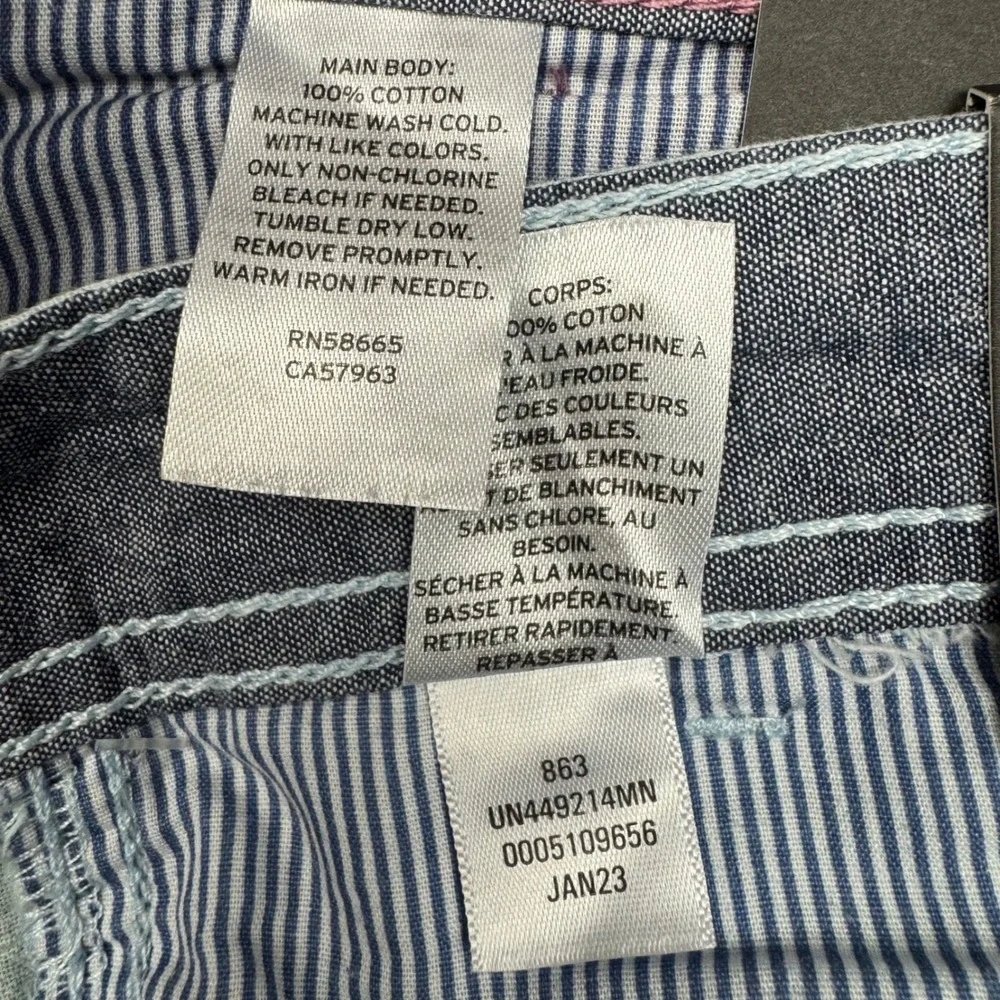 14th & Union Chino Shorts Lot of 2 Slim Fit Men 38 Blue & Red Oxblood Cotton NWT
